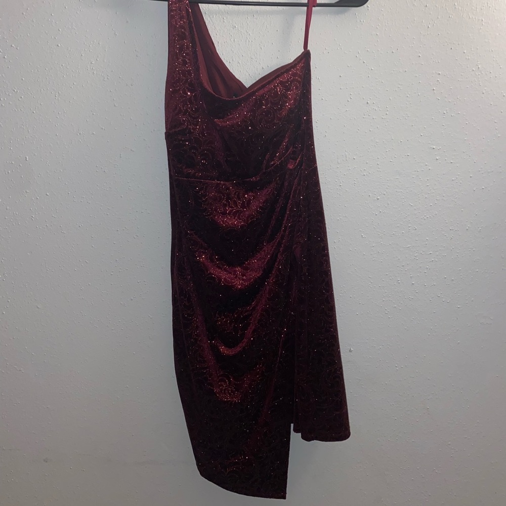 Red Glittery Dress Size M